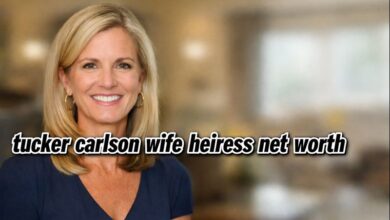 Tucker Carlson Wife Heiress Net Worth