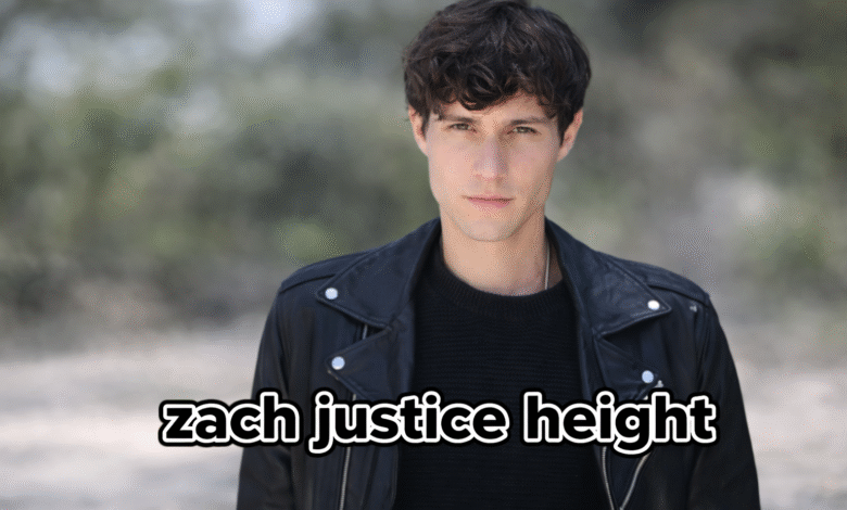 zach justice height