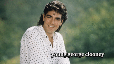 Young George Clooney